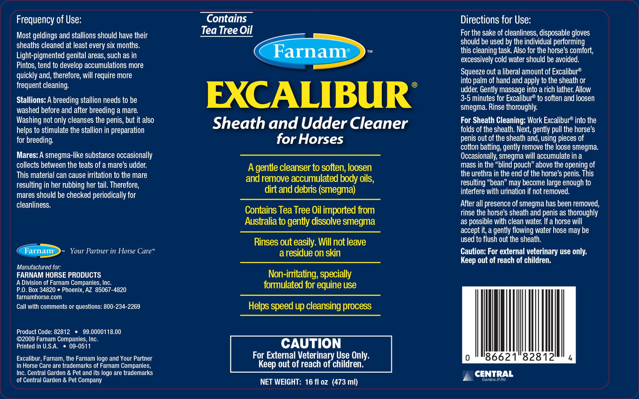 Farnam Excalibur Sheath Cleaner 16 OUNCE