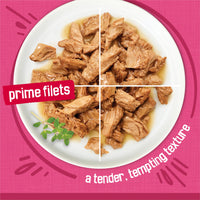 Thumbnail for Purina Friskies Gravy Wet Cat Food Variety Pack, Surfin’ and Turfin’ Prime Filets Favorites - (Pack of 40) 5.5 oz. Cans