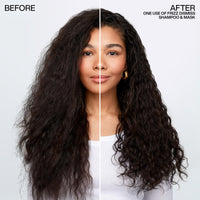 Thumbnail for Redken Frizz Dismiss Mask, Intense Smoothing Treatment For Unruly Hair - Ultra Hydrating Smoothing Hair Mask, Hydrates, Smooths and Tames Frizz