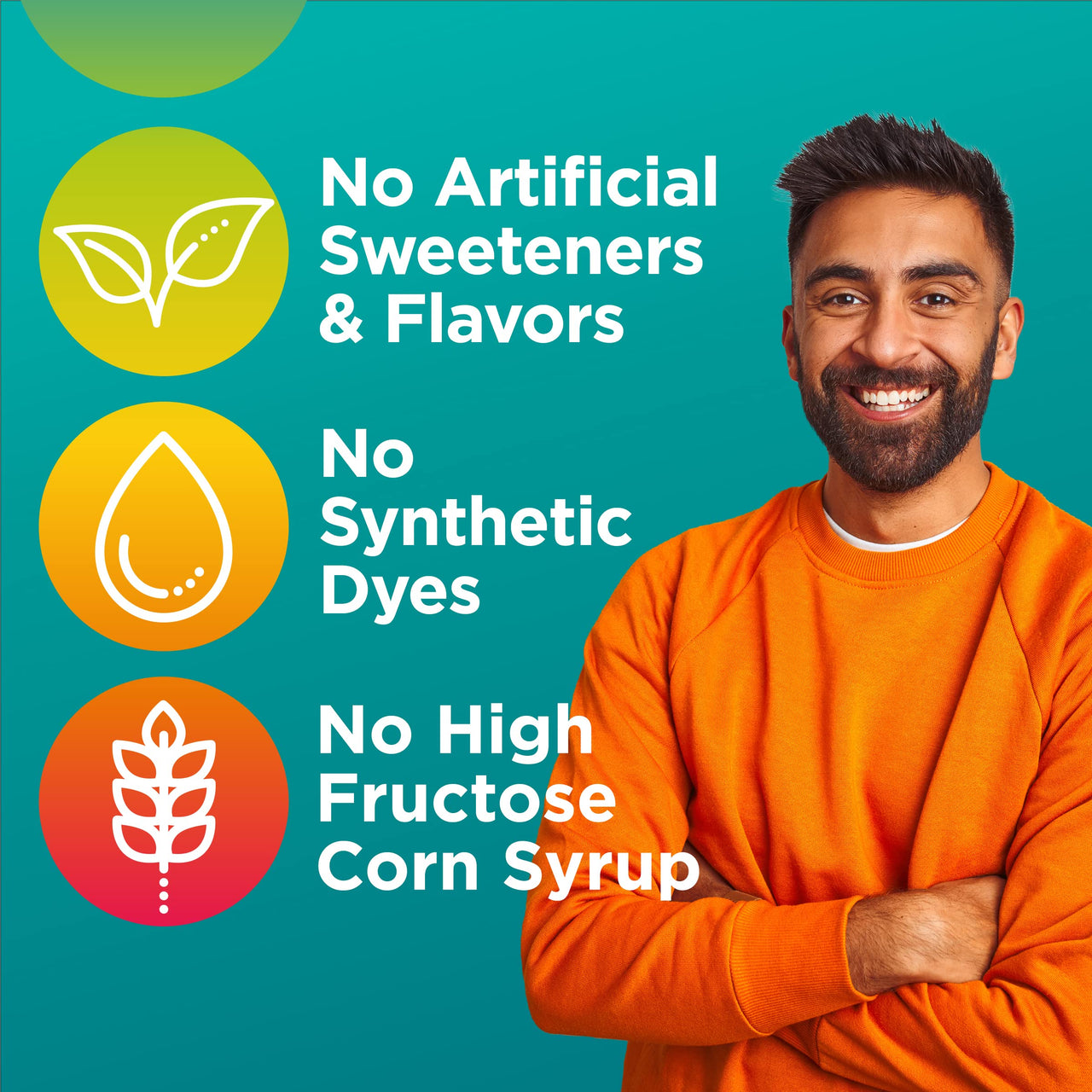 Centrum Men's Multivitamin Gummies, Immune, Energy, Healthy Appearance Support, 100 Count, 50 Day Supply