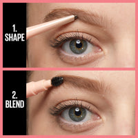 Thumbnail for Maybelline Total Temptation Eyebrow Definer Pencil, Deep Brown, 1 Count