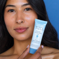 Thumbnail for TiZO3 Facial Mineral Sunscreen and Primer, Tinted Broad Spectrum SPF 40 with Antioxidants, Sheer matte finish, Fragrance-Free, Oil-Free, Dermatologist-recommended, PA+++ 1.75 oz