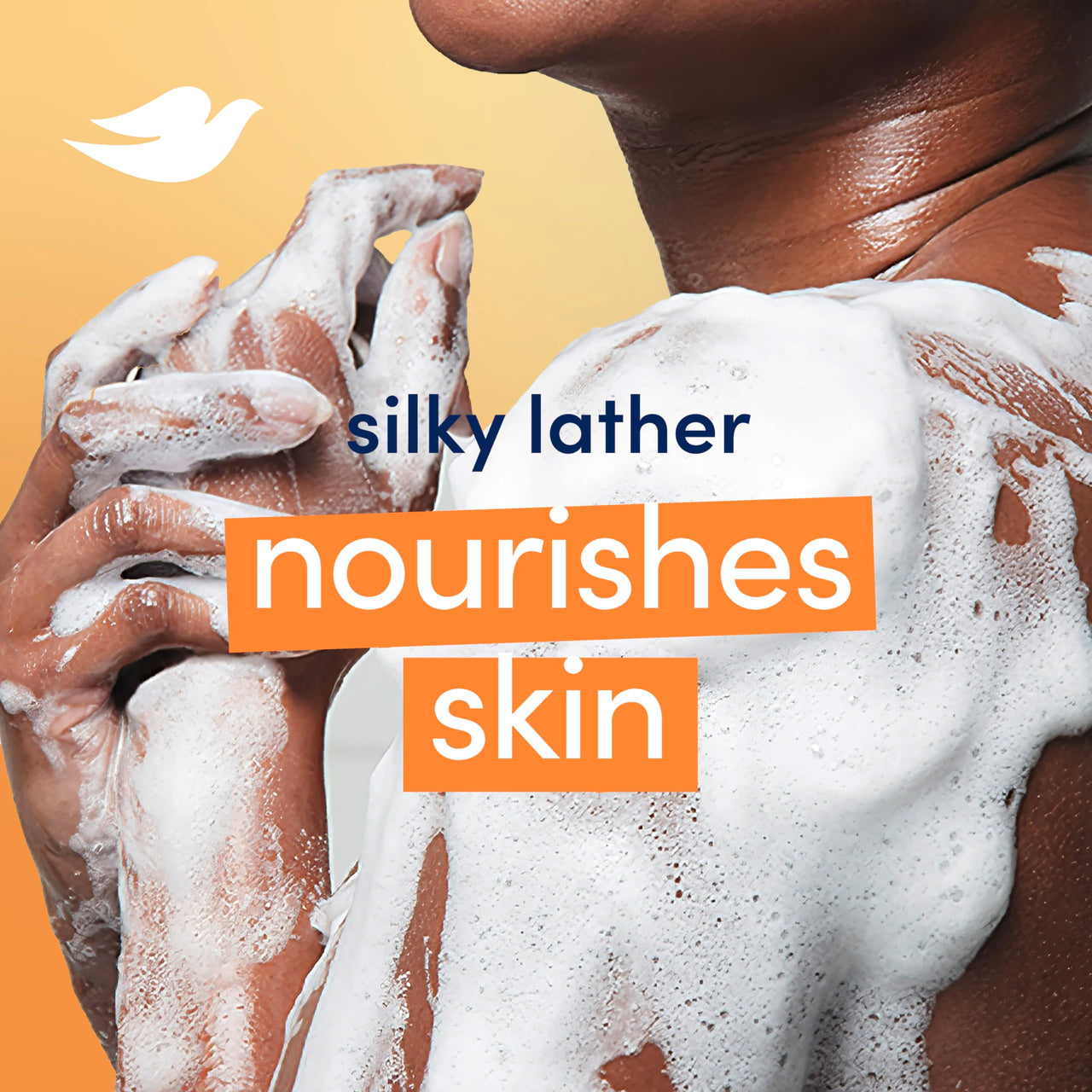 Dove Beauty Bar Soap Shea Butter, 8 Bars for Nourished, Radiant Skin, Enriches Skin 3.75 oz