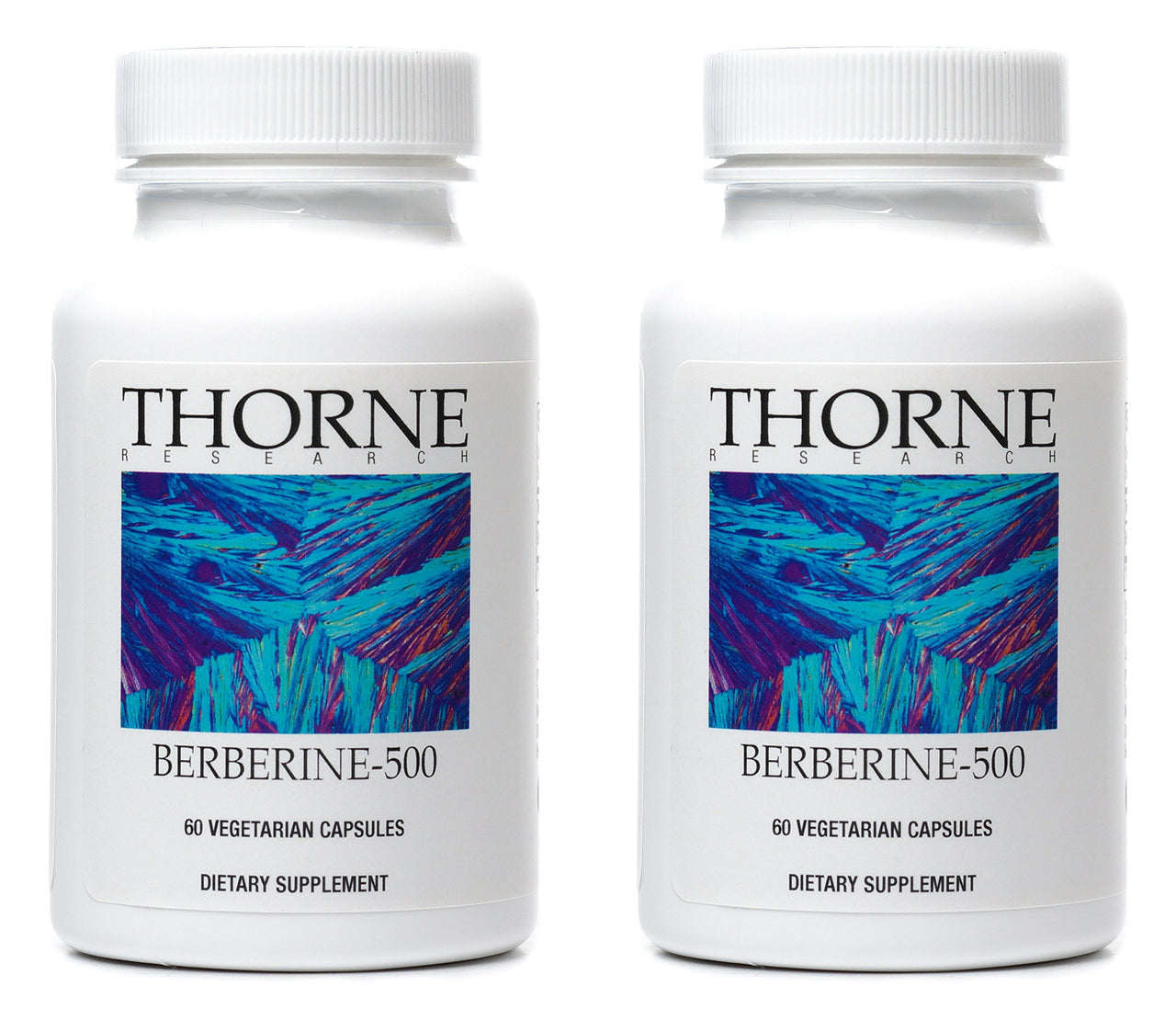 THORNE BERBERINE-500 (Pack of 2) 60 capsules each
