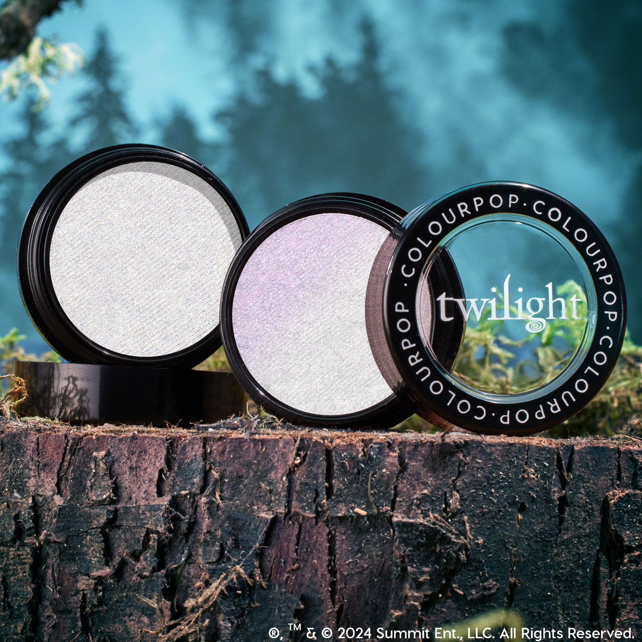 ColourPop x Twilight Super Shock Highlighter Makeup - High-Pigment, Crème-Powder Face Makeup - Buildable & Blendable Formula with a Unique Bouncy Texture - Meadow (0.15 oz)