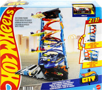 Thumbnail for Hot Wheels City Transforming Race Tower & 1 Toy Car