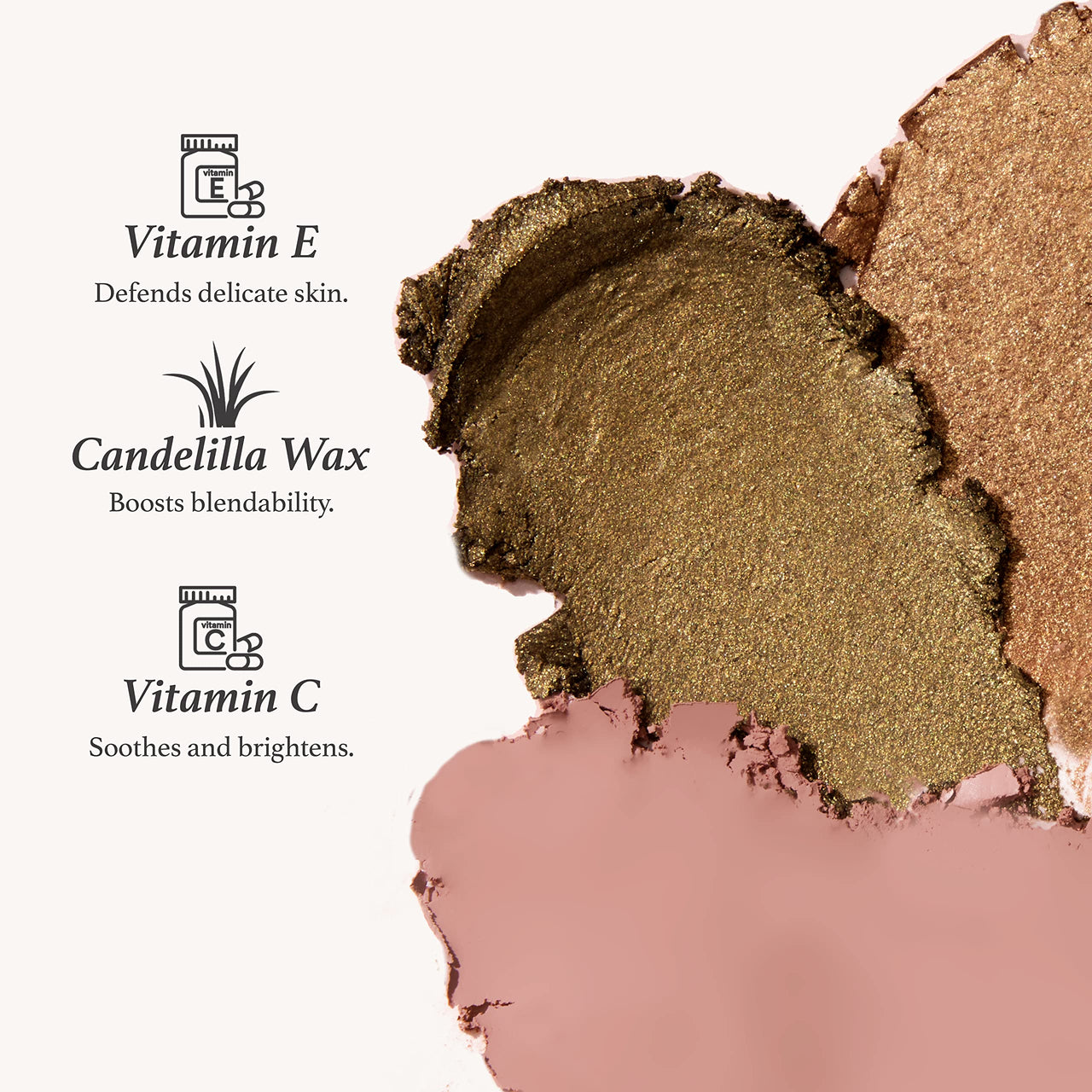 Julep Eyeshadow 101 Crème-to-Powder Waterproof Eyeshadow Stick Duo – Long-Lasting, Crease-Proof, Easy Apply with Built-in Smudger - Stone Matte & Putty Matte