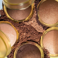 Thumbnail for Kosas Sun Show Glowy Warmth Baked Bronzer - Contouring Powder for Cheekbones, Nose & Jawline - Enriched with Concentrated Fatty Acids - Talc-Free, Vegan & Hypoallergenic - Tropic
