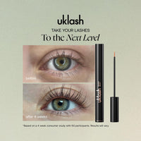 Thumbnail for UKLASH Eyelash Growth Serum For Longer & Fuller Lashes - 3ml. Clinically Proven Formula for Naturally Longer Lashes and Extensions. Vegan & Cruelty-Free