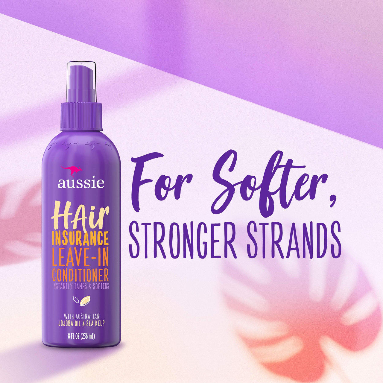 Aussie Conditioner Hair Insurance Leave-in Spray, Citrus, 8 Fl Oz