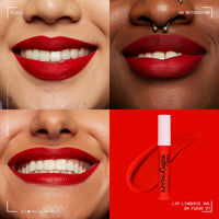 Thumbnail for NYX PROFESSIONAL MAKEUP Lip Lingerie XXL Matte Liquid Lipstick - On Fuego (Fire Red)