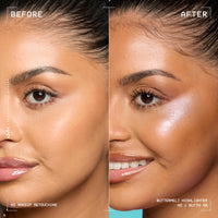 Thumbnail for NYX PROFESSIONAL MAKEUP Buttermelt Highlighter, Powder Highlighter Makeup, With Up to 12H Wear and High Impact Glow - 40 No 1 Butta (Holographic Lavender)