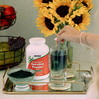 Thumbnail for NOW Foods Supplements, Certified Organic, Spirulina Powder, Rich in Beta-Carotene (Vitamin A) and B-12 with naturally occurring GLA & Chlorophyll, 1-Pound