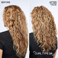 Thumbnail for Redken Sculpting Curl Gel - 72-Hour Strong Hold, Crunch-Free & Flake-Free, Helps Tame Frizz