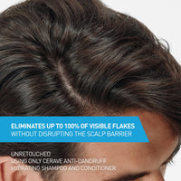 Thumbnail for CeraVe Hydrating Anti Dandruff Conditioner, 0.5% Pyrithione Zinc Dandruff Treatment With Ceramides, Hyaluronic Acid & Niacinamide, Helps Eliminate Flakes & Reduce Itchy Scalp, Sulfate Free Conditioner