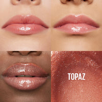 Thumbnail for Maybelline Lifter Gloss, Hydrating Lip Gloss with Hyaluronic Acid, High Shine for Plumper Looking Lips, Topaz, Terracotta Neutral, 0.18 Ounce