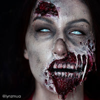 Thumbnail for Mehron Makeup Liquid Latex | SFX Makeup | Halloween | Latex Glue for Skin | Prosthetic Glue 1 fl oz (30 ml) (Clear Flesh)