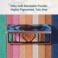 Thumbnail for FLORASIS Floral Engraving Phoenix Makeup Palette Makeup Long Lasting Blendable Natural Eyeshadow Palette for Women (03 Soaring Sunlight)