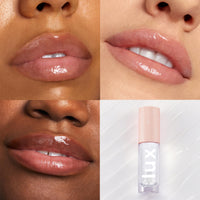 Thumbnail for ColourPop Lux Lip Oil - Hydrating, Sheer Tinted Lip Oil Formulated with Antioxidant-Rich Chamomile Extract & Calendula Oil - Non-Greasy, Nourishing Clear Oil - Dew Drop (0.16 oz)