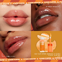Thumbnail for NYX PROFESSIONAL MAKEUP Duck Plump High Pigment Lip Gloss, Lip Plumper Gloss with Spicy Ginger - Flippin Slime