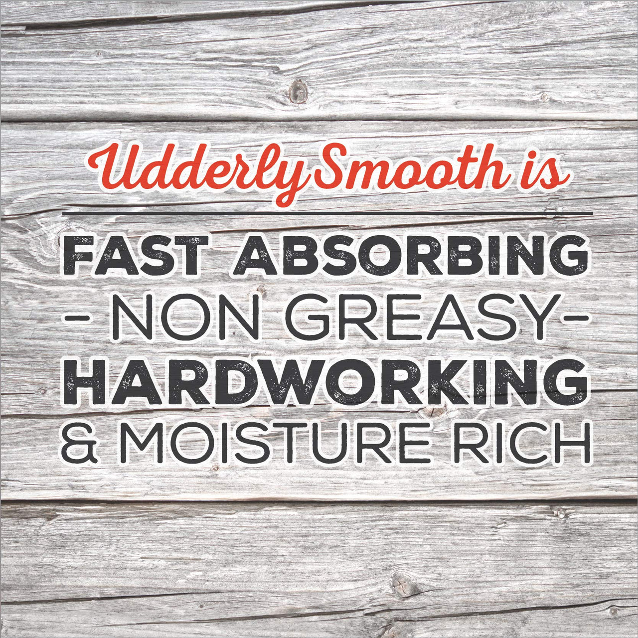 UDDERLY SMOOTH NonGreasy Hand and Body Moisturizer Cream Bundle 1 Kit, 3 Count