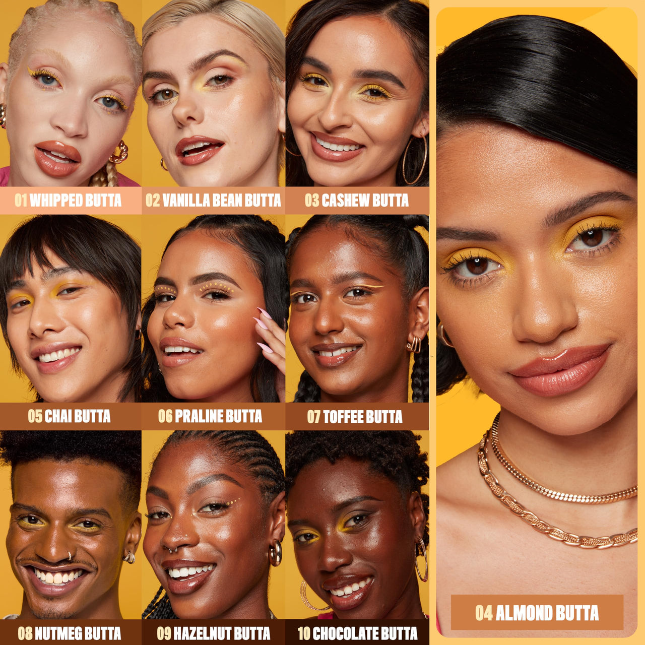 NYX PROFESSIONAL MAKEUP Buttermelt Glaze Soft Glow Skin Tint + SPF 30, Up To 12HR Wear, 04 Almond Butta