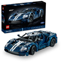 Thumbnail for LEGO Technic 2022 Ford GT Building Set for Adults - Collectible Kit W/Authentic Features, Ages 18+ - 1:12 Scale - Gifts for Men & Women - Display as Bedroom or Home Decor - 42154
