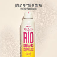 Thumbnail for SOL DE JANEIRO Rio Radiance SPF 50 Body Spray Broad Spectrum | Spray Sunscreen for Body | Niacinamide and Antioxidants | Sheer Coverage | UV Protection