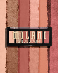 Thumbnail for Milani Gilded Mini Eyeshadow Palette with 6 Matte & Shimmer Hues - It's All Rosé