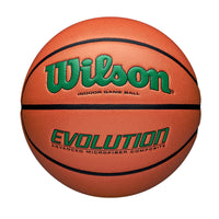 Thumbnail for WILSON Evolution Indoor Game Basketball, Green, Size 6 - 28.5