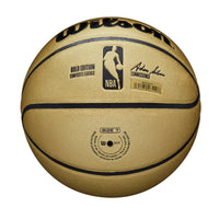 Thumbnail for WILSON NBA Gold Edition Basketball - Gold/Black, Size 7-29.5