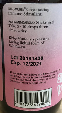Thumbnail for Dr. Christopher's Formulas Kid-e-Mune Herbal Supplement, 2 Fluid Ounce