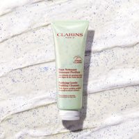 Thumbnail for Clarins Purifying Gentle Foaming Cleanser | Cleanses, Purifies and Mattifies | Green Formula and Contains Salicylic Acid | Soap-Free | SLS-Free | Dermatologist Tested | Combination To Oily Skin Types