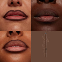 Thumbnail for NYX PROFESSIONAL MAKEUP Line Loud Lip Liner, Longwear and Pigmented Lip Pencil with Jojoba Oil & Vitamin E - Rebel Kind (Chocolate Brown)