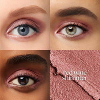Thumbnail for Julep Eyeshadow 101 Cream-to-Powder Waterproof Shadow Stick – Red Wine Shimmer – Long-Lasting, Crease-Proof, Warm Red Shimmer Cream Eyeshadow with Built-in Smudger
