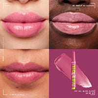 Thumbnail for NYX PROFESSIONAL MAKEUP Fat Oil Slick Click, Lightweight, Buildable, Pigmented Vegan Lip Balm - DM Me