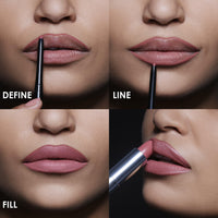 Thumbnail for Maybelline Color Sensational Lipstick, Lip Makeup, Matte Finish, Hydrating Lipstick, Nude, Pink, Red, Plum Lip Color, Lust for Blush, 1 Count