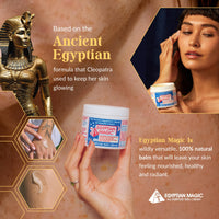 Thumbnail for Egyptian Magic - All Purpose Face, Body, and Dry Skin Moisturizing Cream, Skin Protectant for Women & Men, Eczema Care Healing Balm, Scar Treatment, Stretch Marks, and Tattoo Aftercare, 4oz Jar