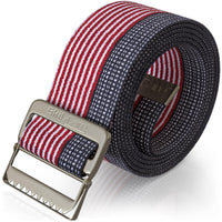 Thumbnail for Skil-Care Cotton Gait Belt, Stars & Stripes Design, Gait Belt for Seniors, 60” L x 2” W, Secure Metal Buckle, Durable Cotton Webbing Transfer and Physical Therapy Belt, 252015