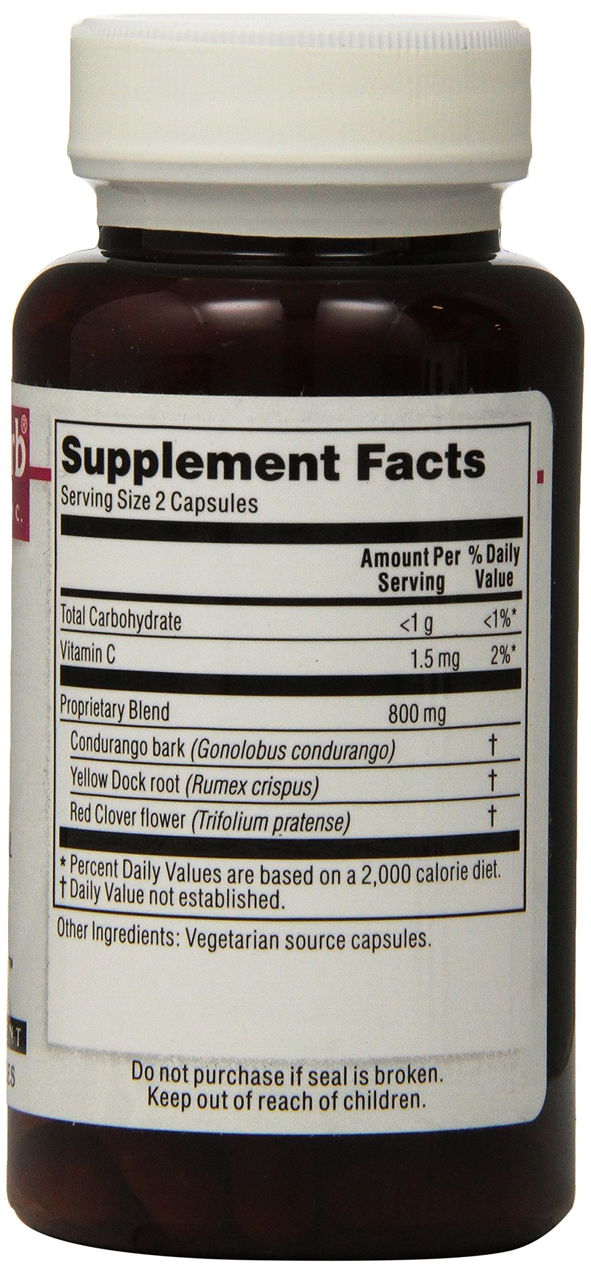 Kroeger Herb Candida Formula No 1 Capsules, 100 Count