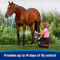 Thumbnail for Farnam Endure Sweat-Resistant Fly Spray for Horses, Sweat-Rsistant Formula Lasts Up to 14 Days, Kills and Repels Against Flies, Gnats, Mosquitoes, Ticks & Lice, 128 oz.