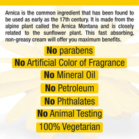 Thumbnail for Real Relief Arnica Cream, Natural, Soothing, Non Greasy and Unscented, 4 oz (Pack of 1)