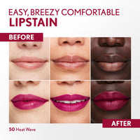 Thumbnail for Covergirl Outlast, 50 Heat Wave, Lipstain, Smooth Application, Precise Pen-Like Tip, Transfer-Proof, Satin Stained Finish, Vegan Formula, 0.06oz