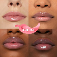 Thumbnail for MAYBELLINE Lifter Gloss Lifter Plump, Plumping Lip Gloss with Chili Pepper and 5% Maxi-Lip, Blush Blaze, Sheer Pale Pink, 1 Count