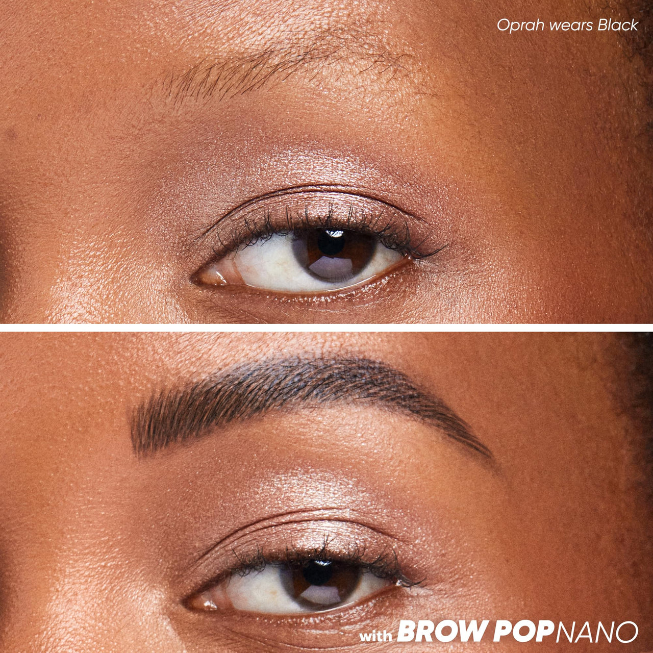 Kosas Brow Pop Nano Eyebrow Pencil – Ultra-Fine 1mm Micro Brow Pencil with Spoolie, Black