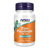 Thumbnail for Now Foods Zinc Picolinate 50 mg 30 VegCaps