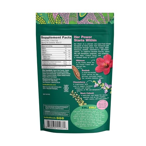 Image 7 of Kuli Kuli Hormone Balance Bundle, in The Mood & Her Power Superfoods
