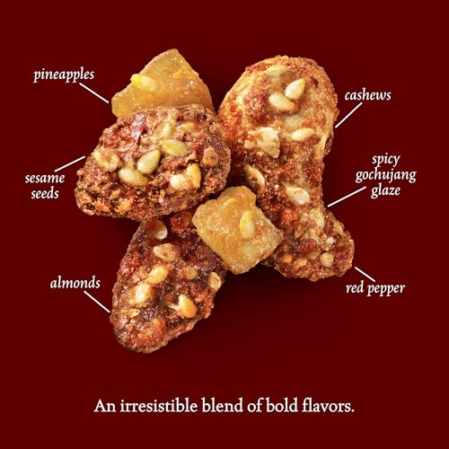 Image 4 of Sahale Snacks Gochujang Almonds Glazed Mix, 1.5 oz Bags (18 Packs)