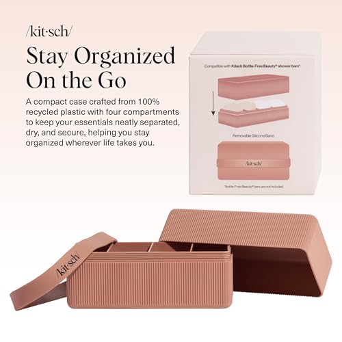 Image 3 of Kitsch 4-Compartment Travel Soap Case – TSA-Approved Bar Soap Holder