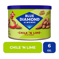 Thumbnail for Image 3 of Blue Diamond Almonds Chile 'n Lime Flavored Snack Nuts, 6 oz, Pack of 1